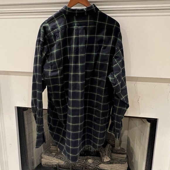 Vintage Ralph Lauren Long Sleeve Button Oxford Crown Polo Crest Men’s XL - Picture 5 of 10